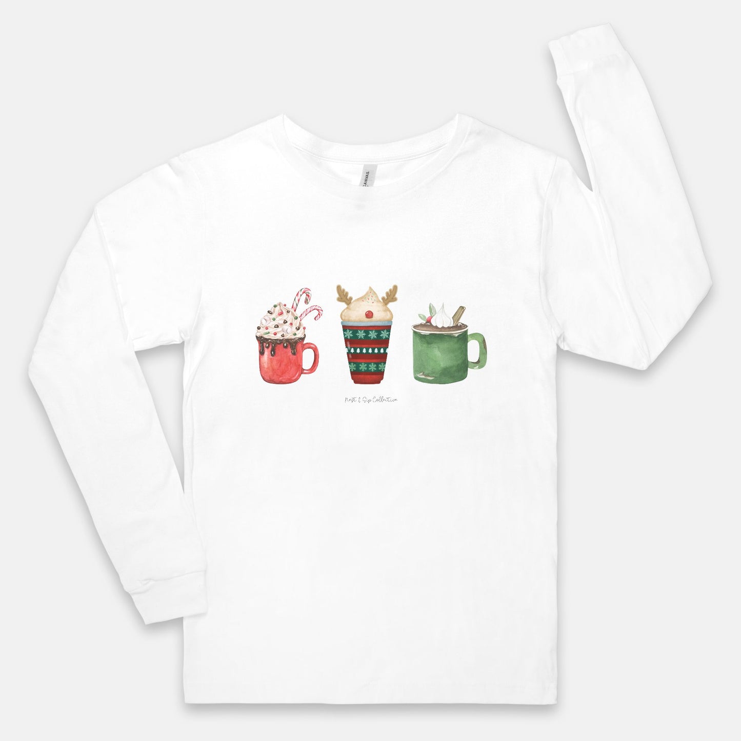 Holiday Coffee Long Sleeve Tee