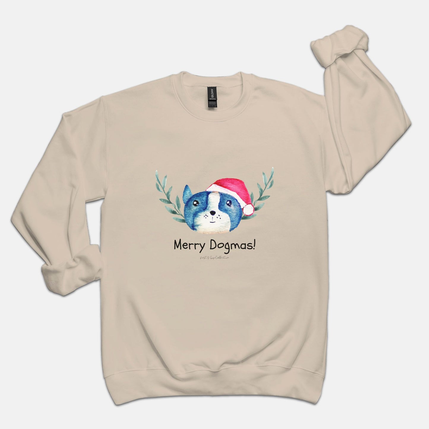 Merry Dogmas Crew Neck Sweatshirt