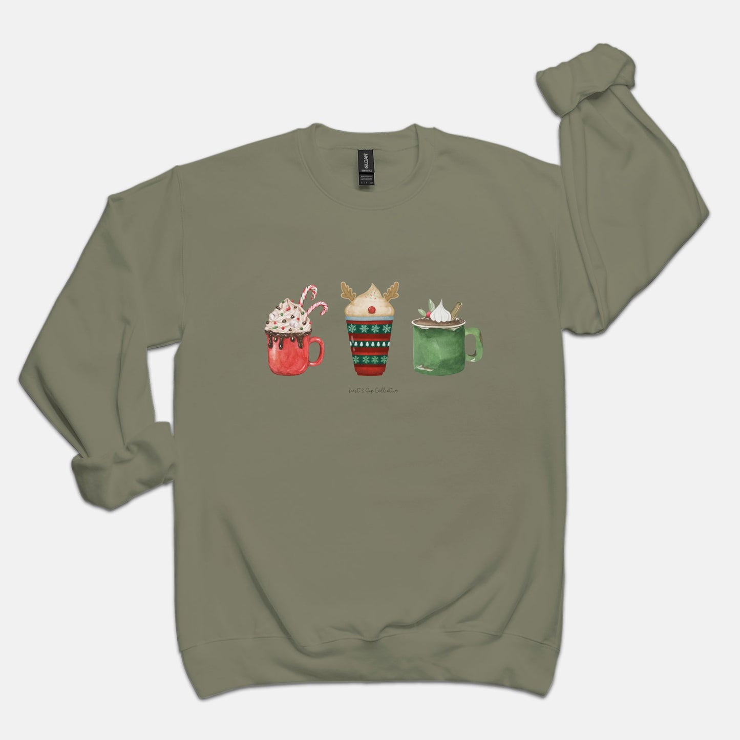 Holiday Coffee Crew Neck Sweatshirt