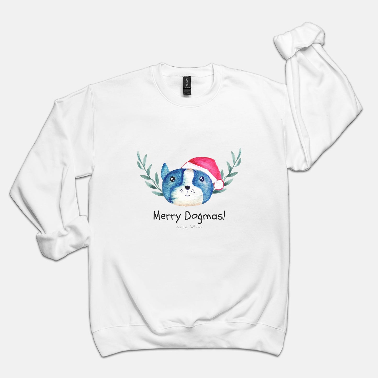 Merry Dogmas Crew Neck Sweatshirt