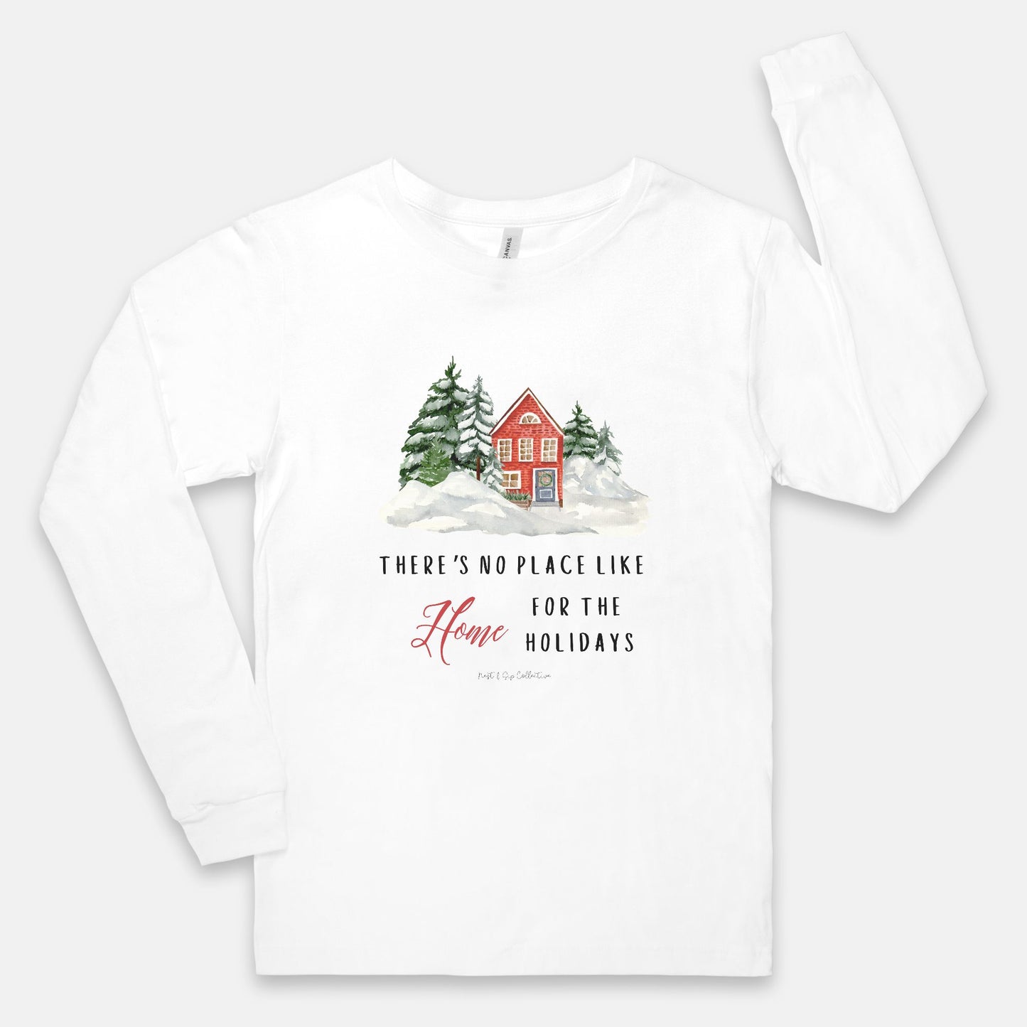 Home for the Holidays Long Sleeve Tee