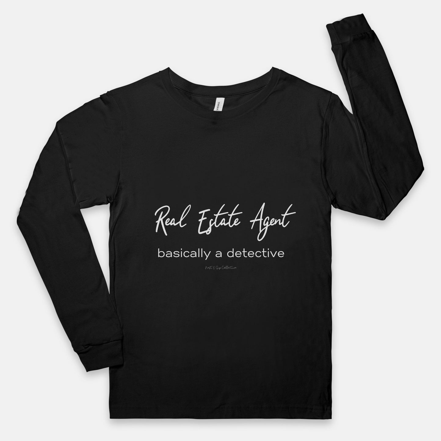 Basically a Detective Long Sleeve Tee