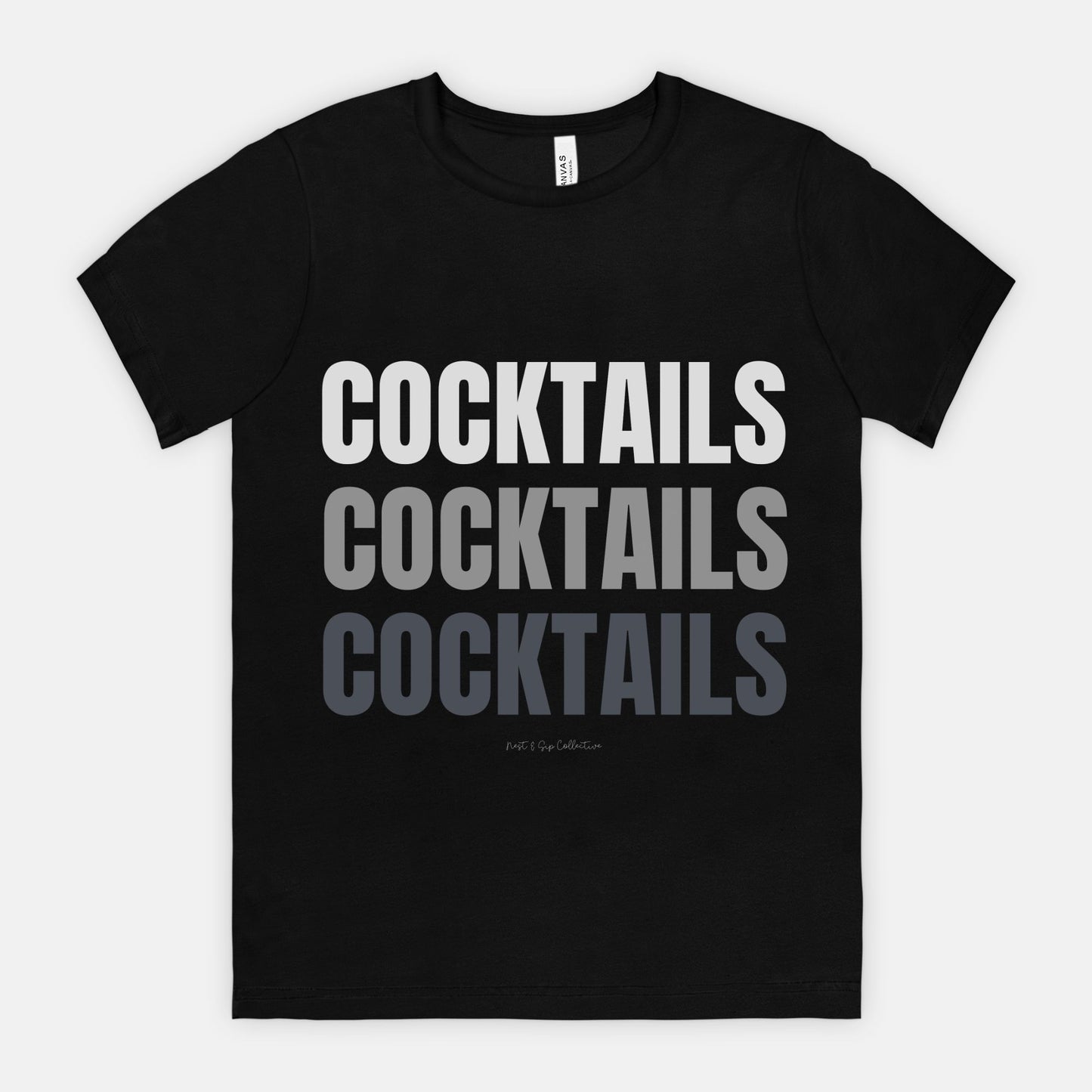 Cocktails, Cocktails, Cocktails Tee
