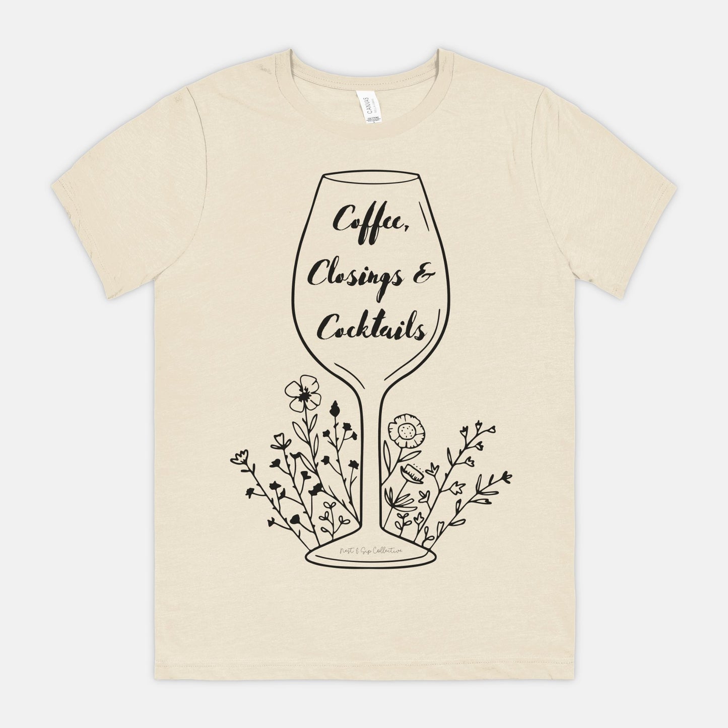 Coffee, Closings & Cocktails Tee