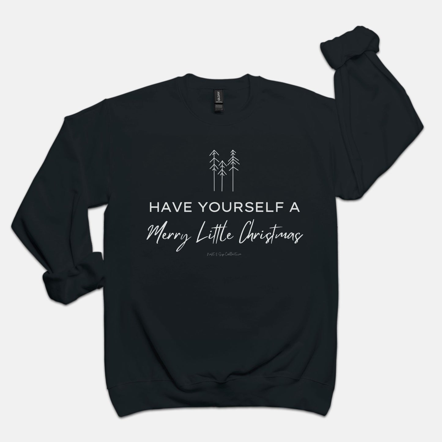 Merry Little Christmas Crew Neck Sweatshirt