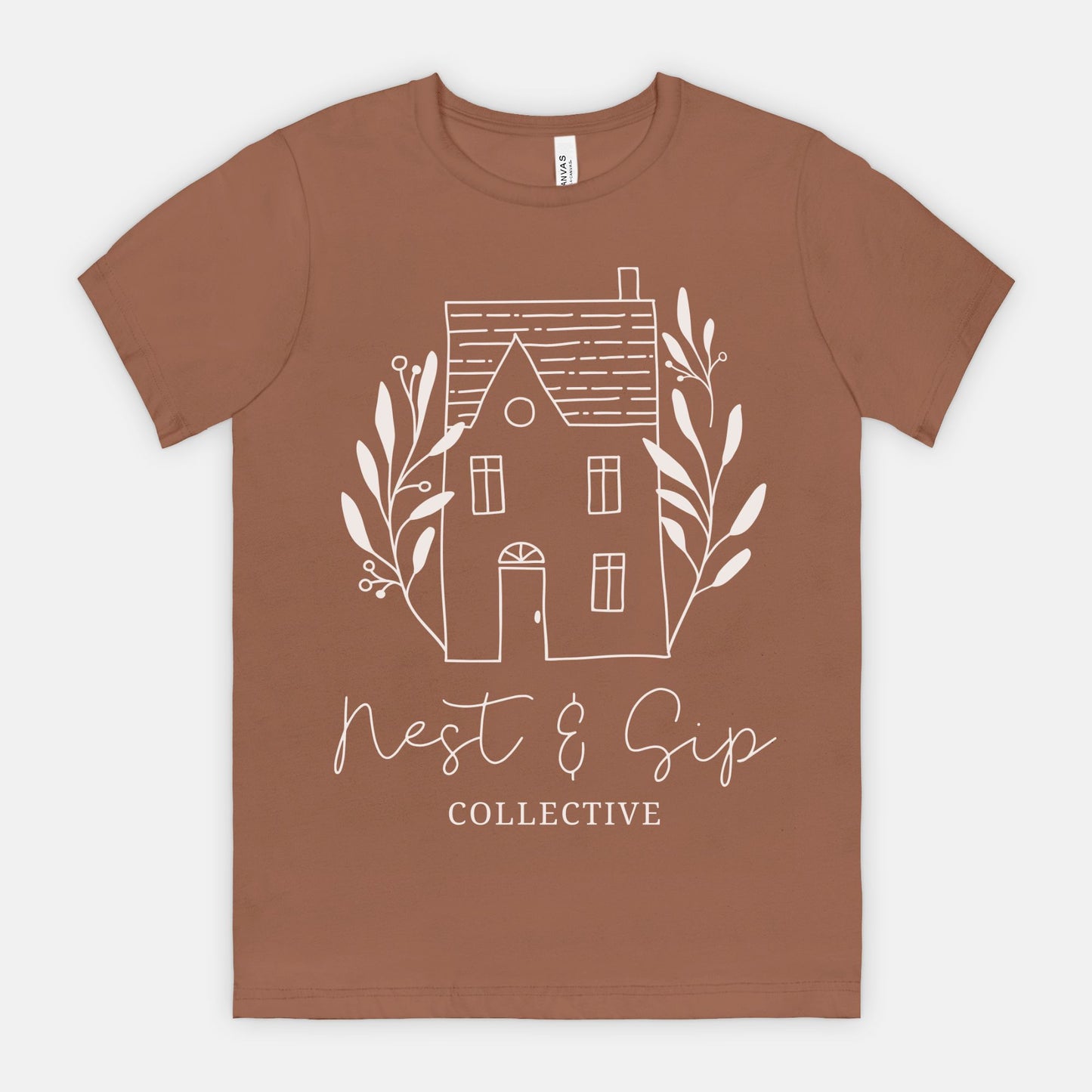 Nest & Sip Collective Brand Tee