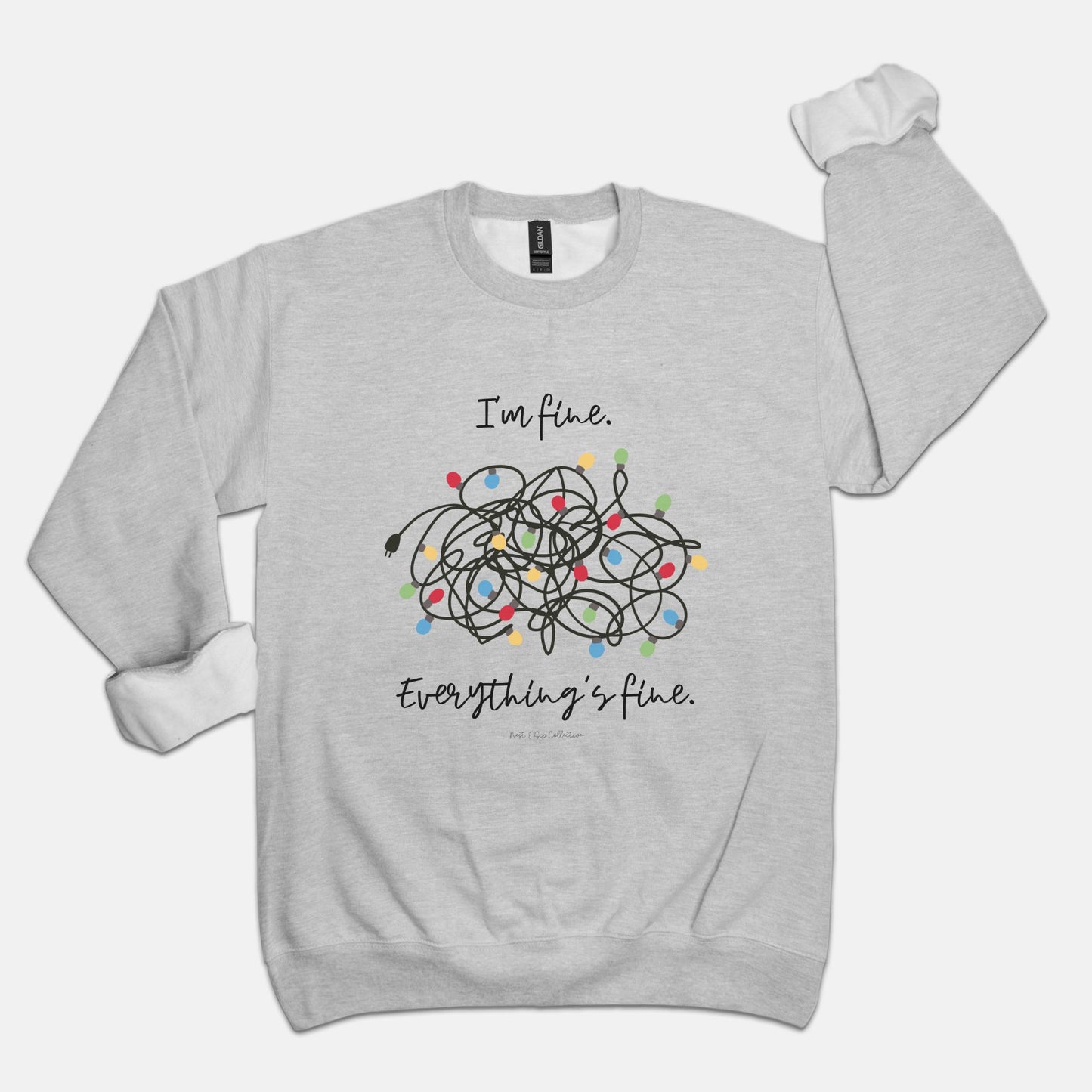 Fine Crew Neck Sweatshirt