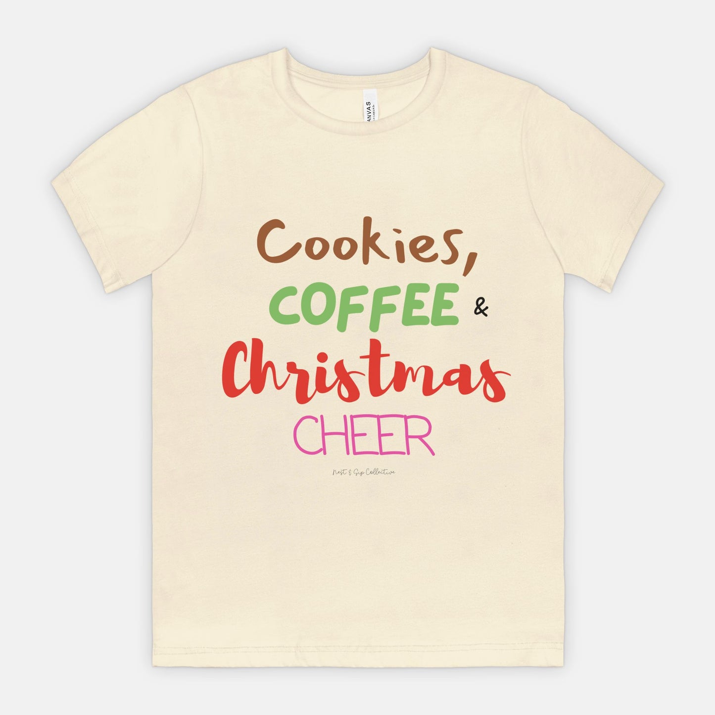 Cookies, Coffee & Christmas Cheer Tee