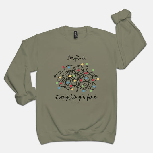 Fine Crew Neck Sweatshirt