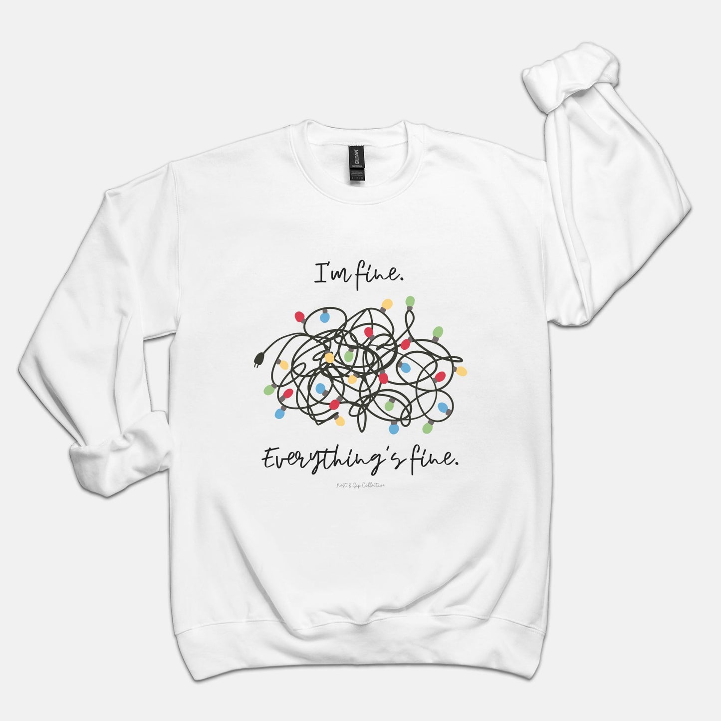 Fine Crew Neck Sweatshirt