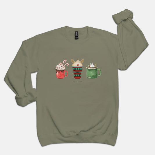 Holiday Coffee Crew Neck Sweatshirt