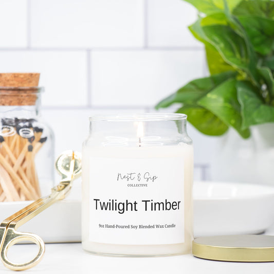 Twilight Timber Apothecary Candle