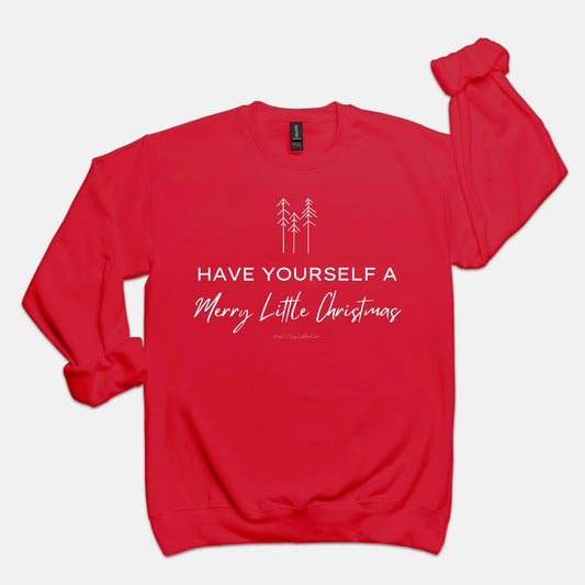 Merry Little Christmas Crew Neck Sweatshirt