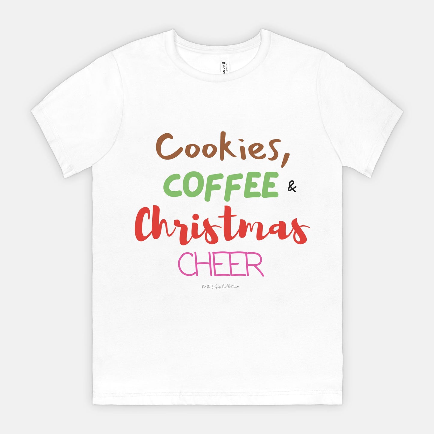 Cookies, Coffee & Christmas Cheer Tee