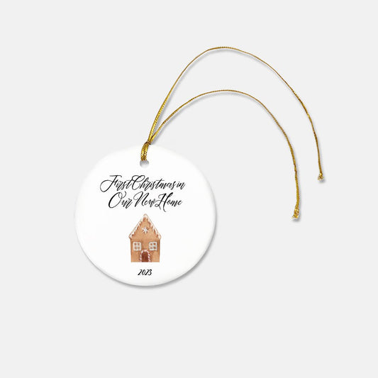 New Home 2023 Ceramic Ornament