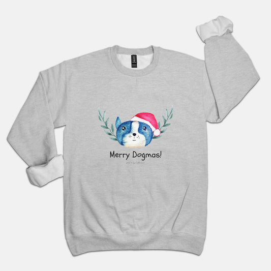 Merry Dogmas Crew Neck Sweatshirt