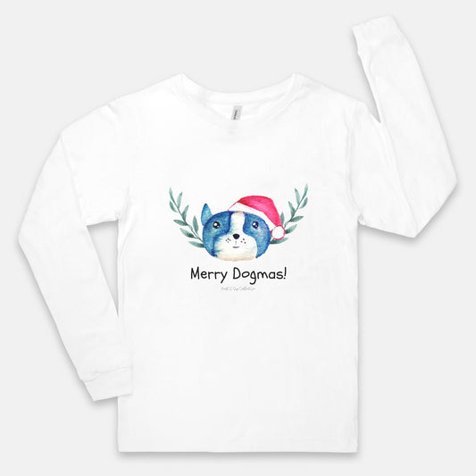 Merry Dogmas Long Sleeve Tee