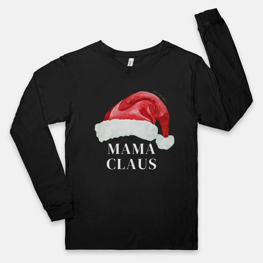 Mama Claus Long Sleeve Tee